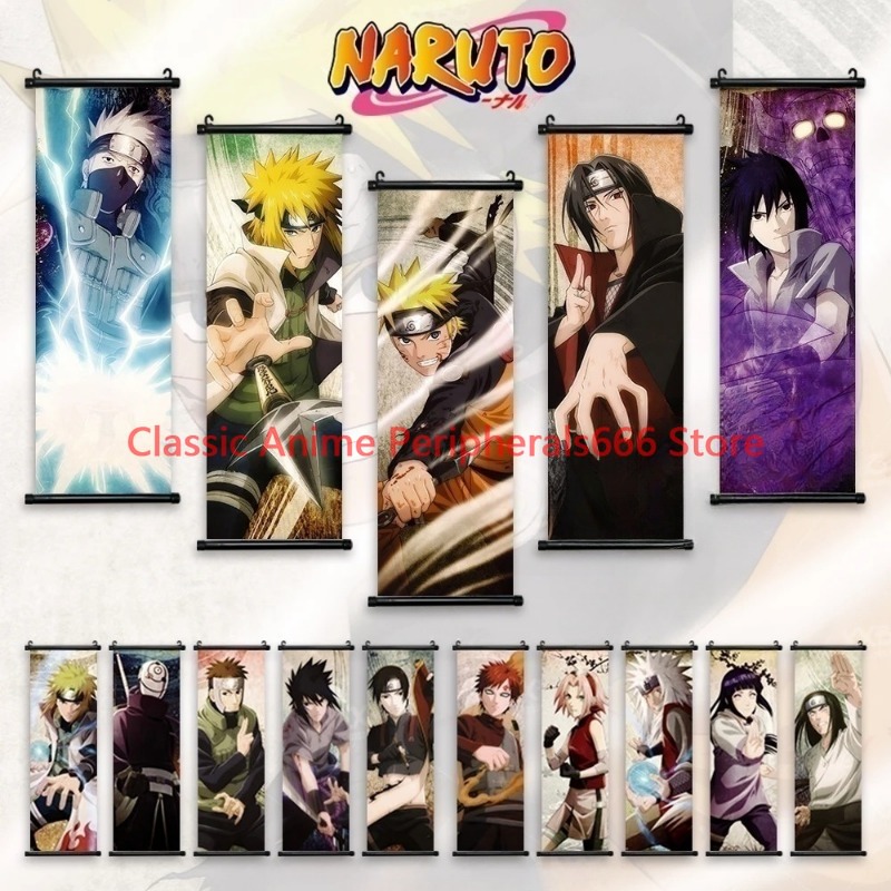 Home Bar Set - Naruto Pendurado Pintura Da Lona, Decoração