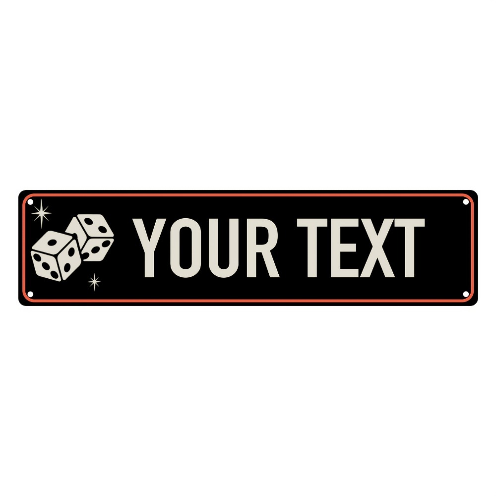 Home Bar Signs - 1 unidade Placa de Metal de