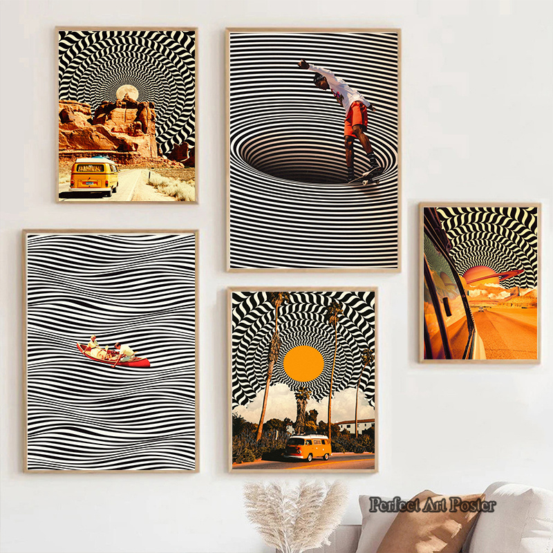 Optical Art Posters e Impressõ - Home Barca avaliação e preço