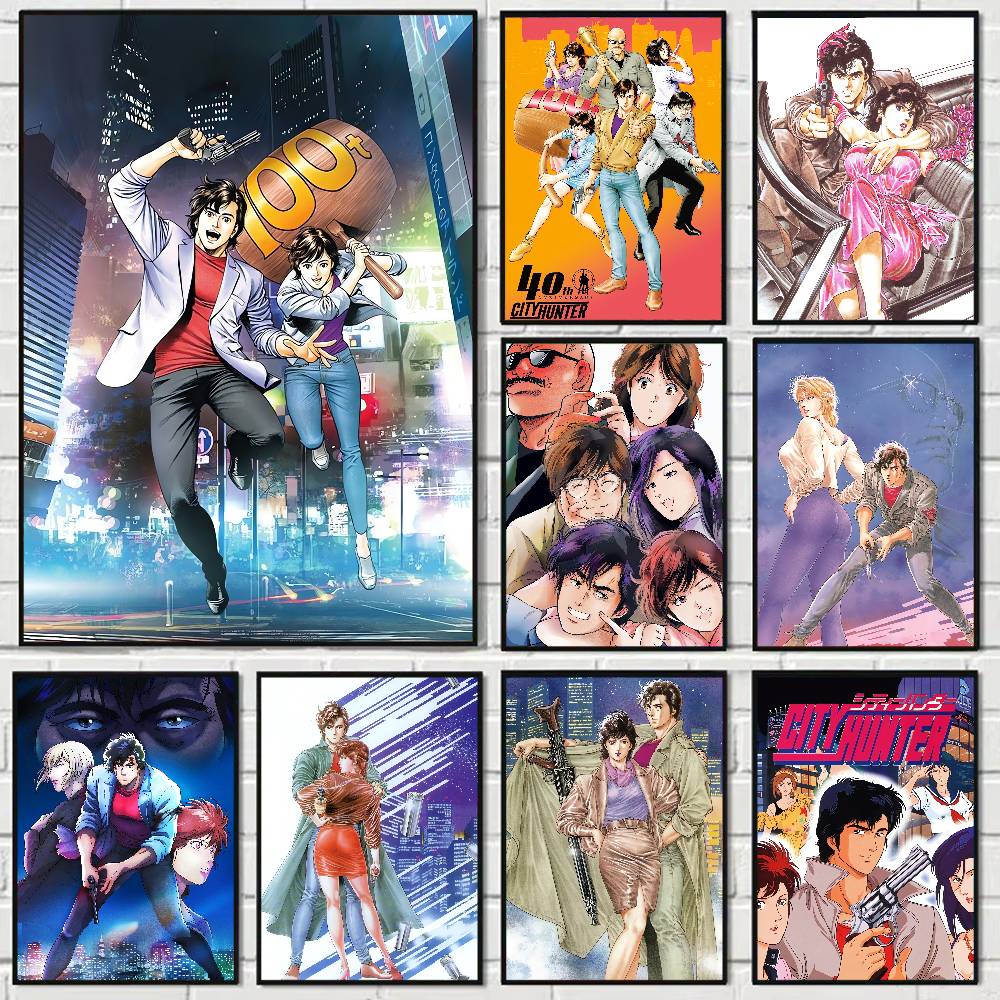 Pôster de anime city hunter, a - Home Bar And Theater avaliação e preço
