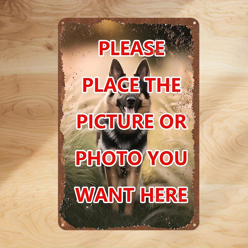 1 Placa de Metal Plana 2D Pers - Home Bar Signs avaliação e preço