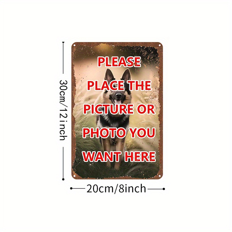 1 Placa de Metal Plana 2D Pers - Home Bar Signs avaliação e preço
