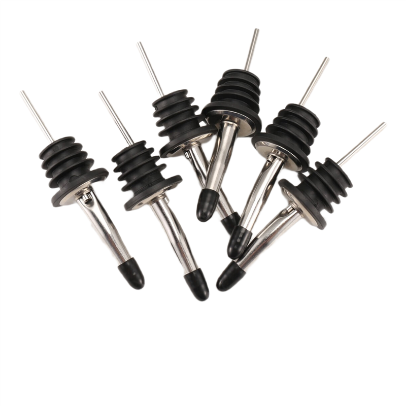 AB34-6Pcs despejadores de aço  - Speed Pourer Cap avaliação e preço