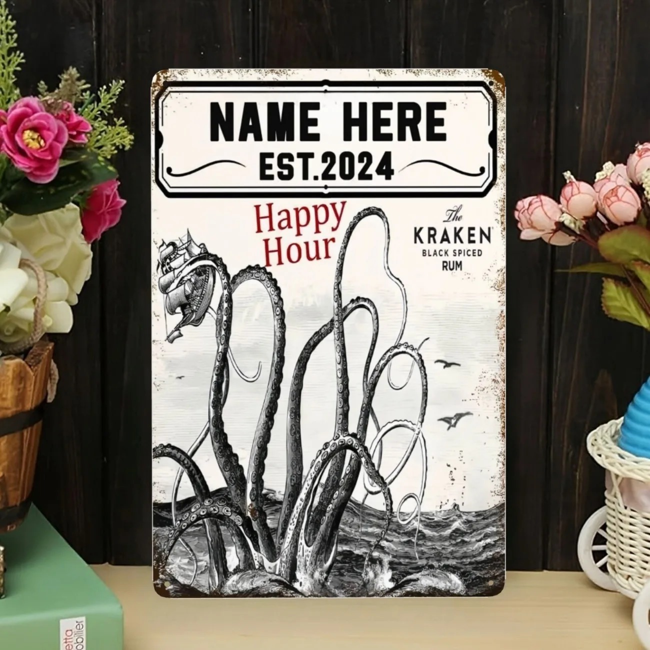 CIFbuy Placa de Metal Vintage  - Home Bar Signs avaliação e preço